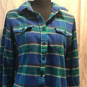 Patagonia size 8 flannel shirt